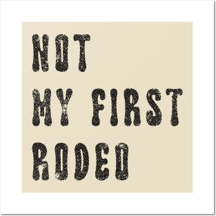 Not My First Rodeo Posters and Art